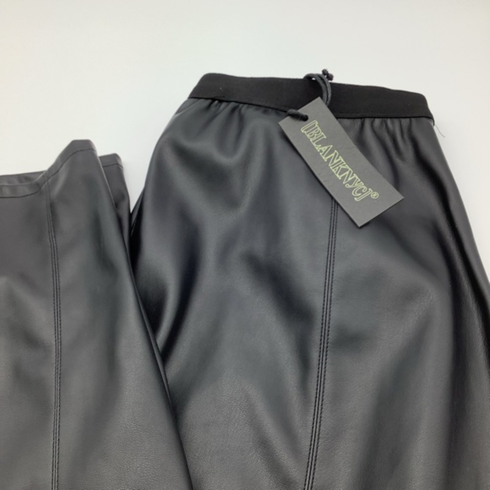 BLANKNYC Women’s‎ Nightwalk Pull On Vegan Leather Pants Size 31, NWT